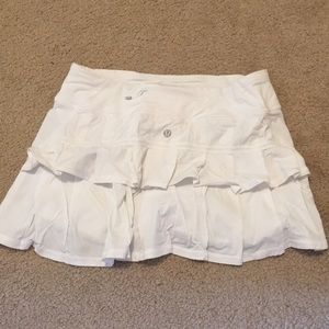 Ruffle tennis skirt